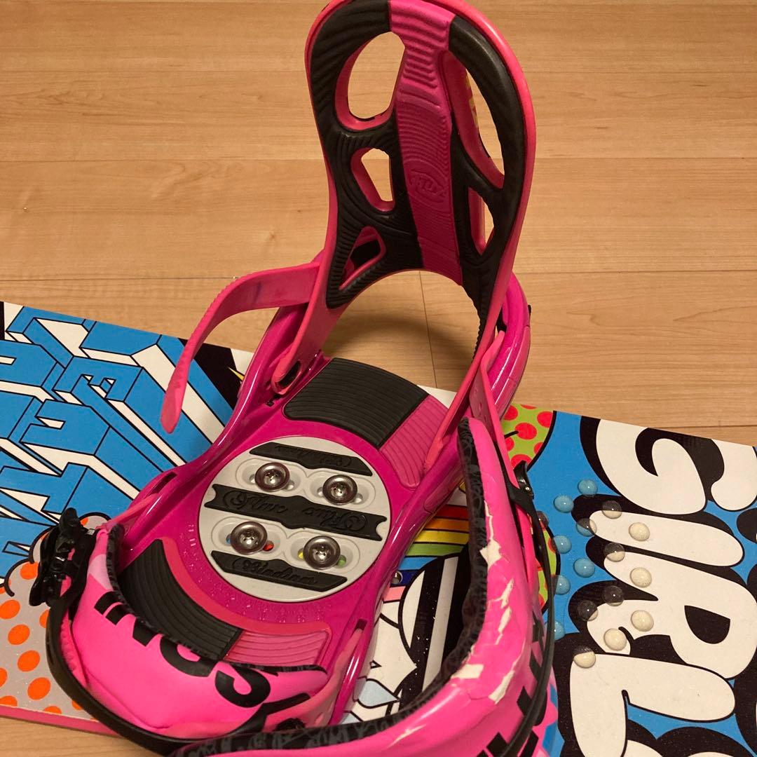 デスレーベル トラストガール LTD 148cm スノーボードセット FLUX