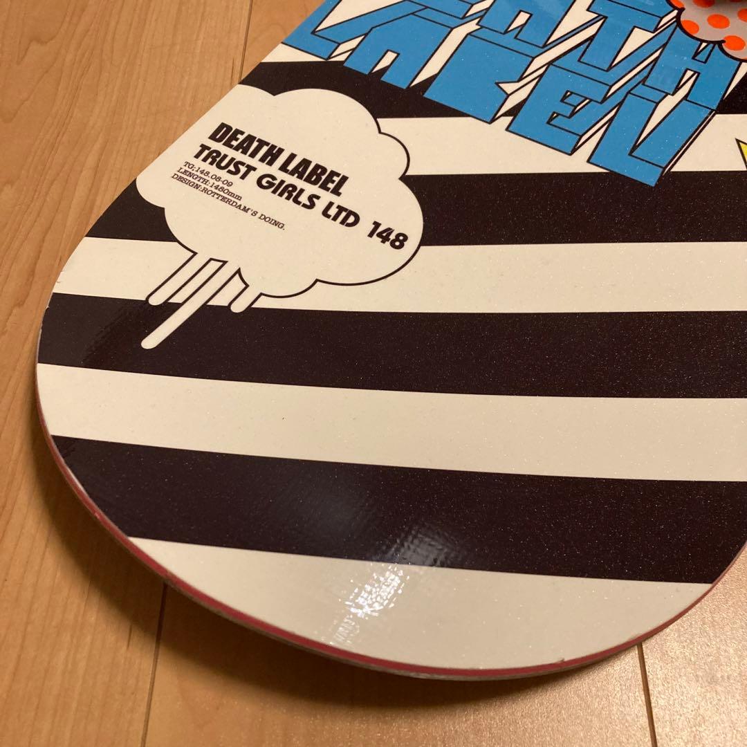 デスレーベル トラストガール LTD 148cm スノーボードセット FLUX