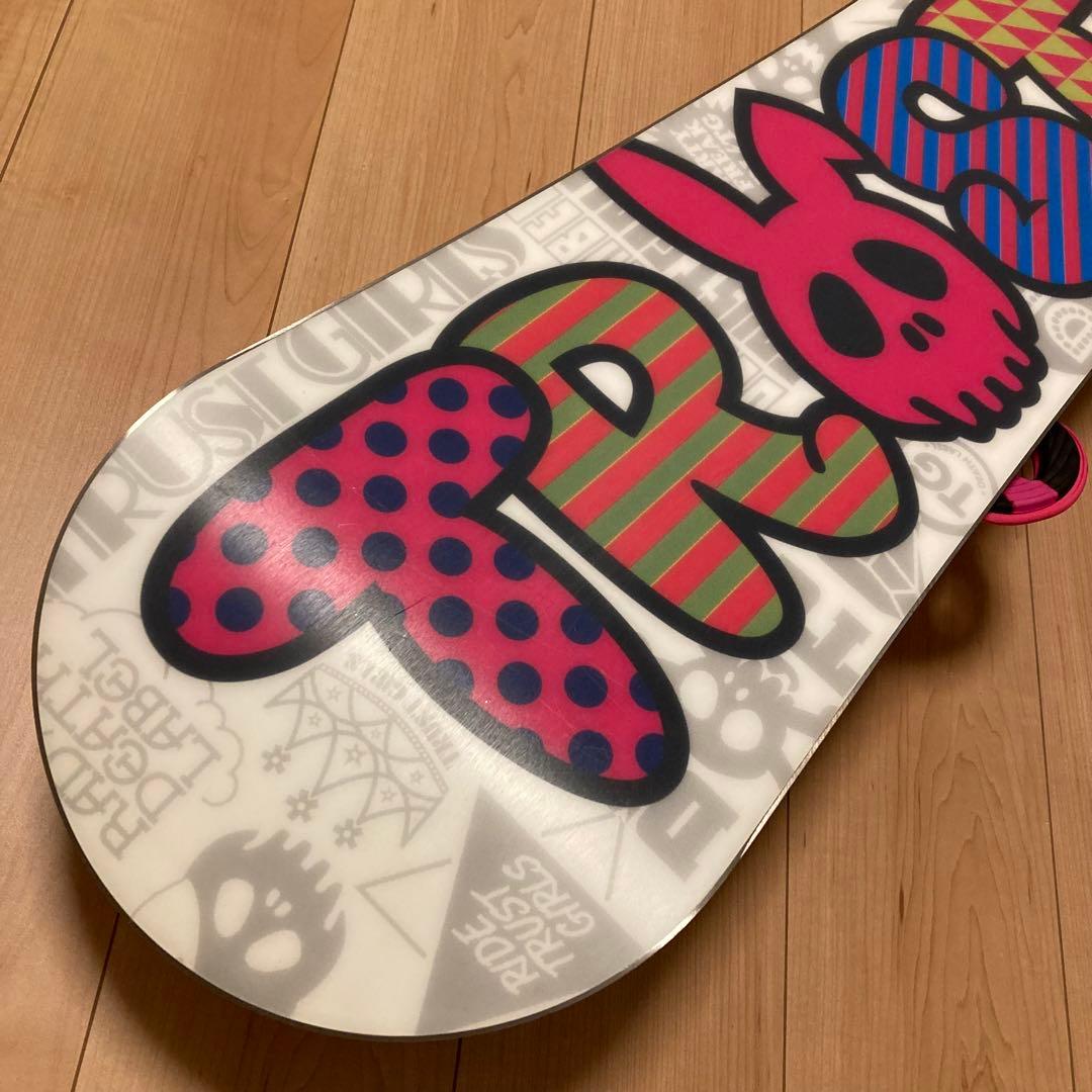 デスレーベル トラストガール LTD 148cm スノーボードセット FLUX