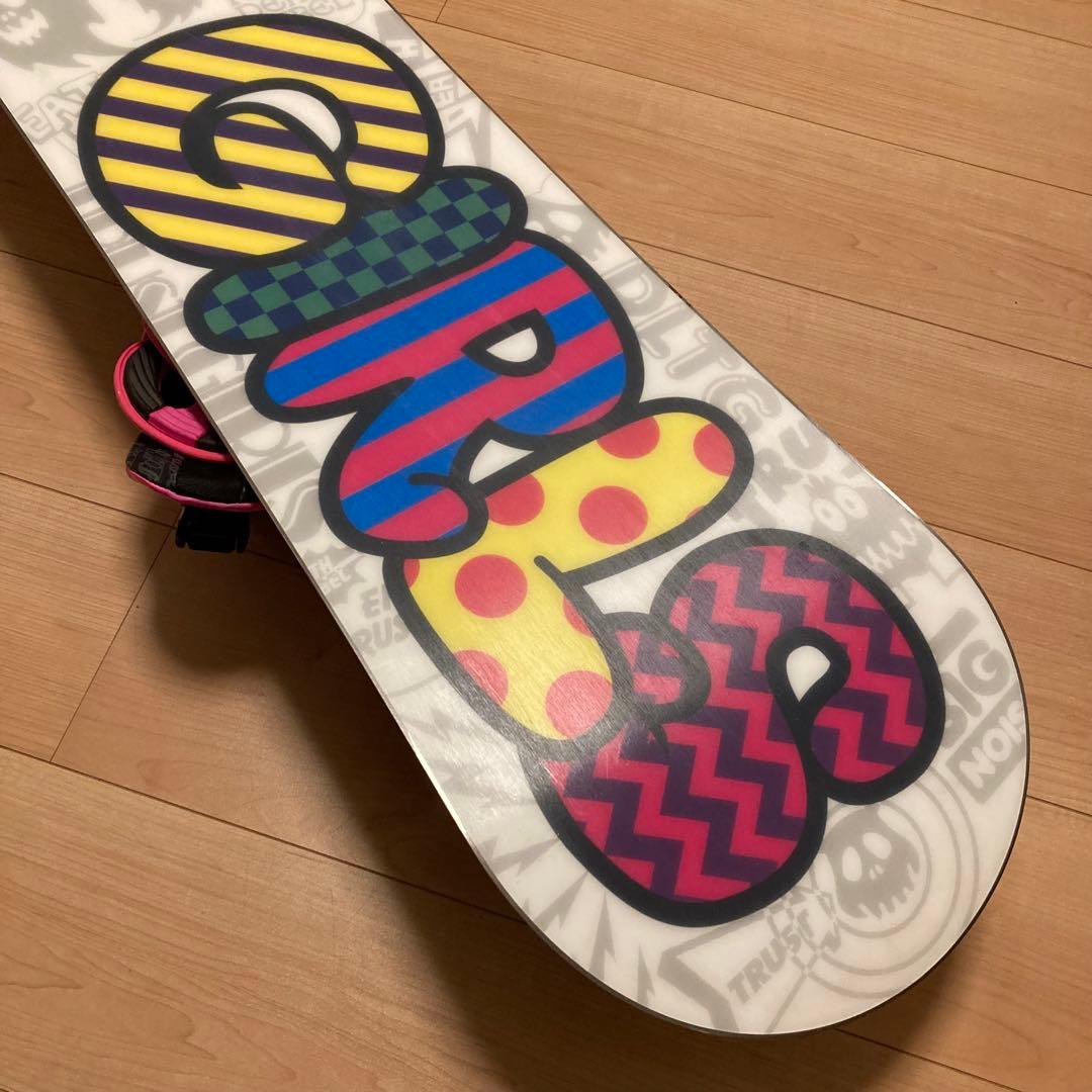 デスレーベル トラストガール LTD 148cm スノーボードセット FLUX