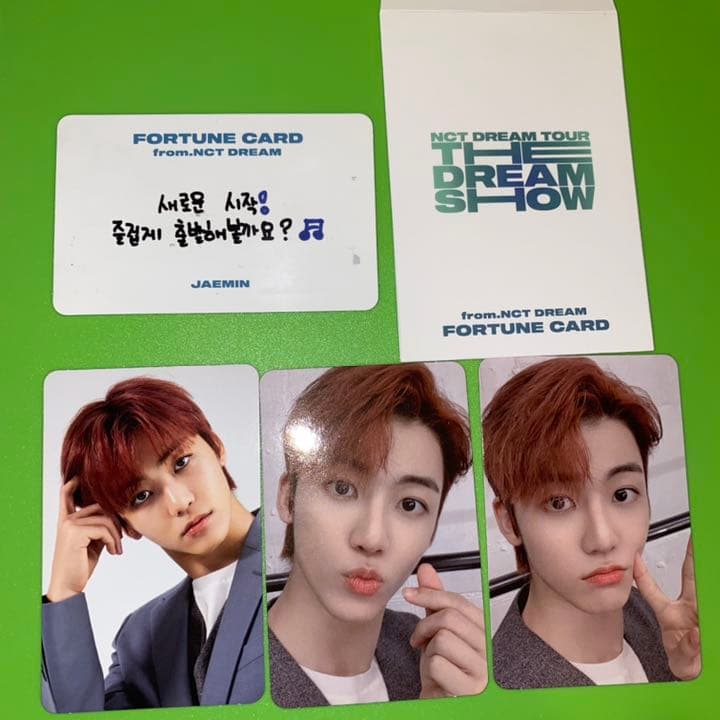 ジェミン トレカ ドリショ THE DREAM SHOW フォーチュンカード