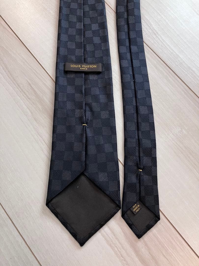 LOUIS VUITTON ダミエ柄ネクタイ