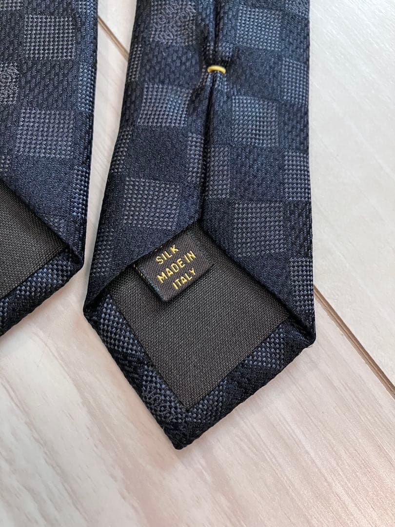 LOUIS VUITTON ダミエ柄ネクタイ