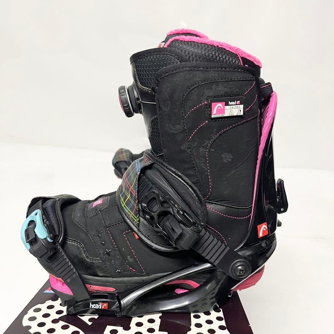 板のみ　レディース　DEATH LAVEL スノーボード　head スノボセット