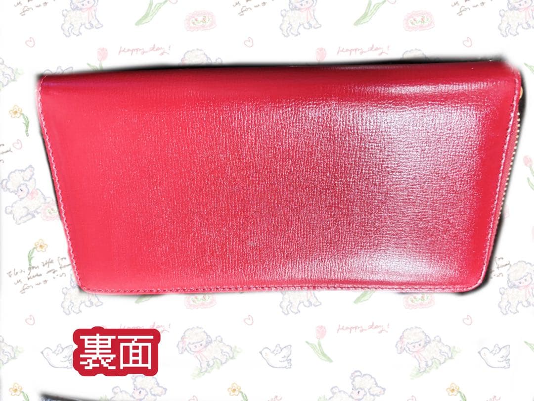 【GUCCI】長財布　マリーナレッド