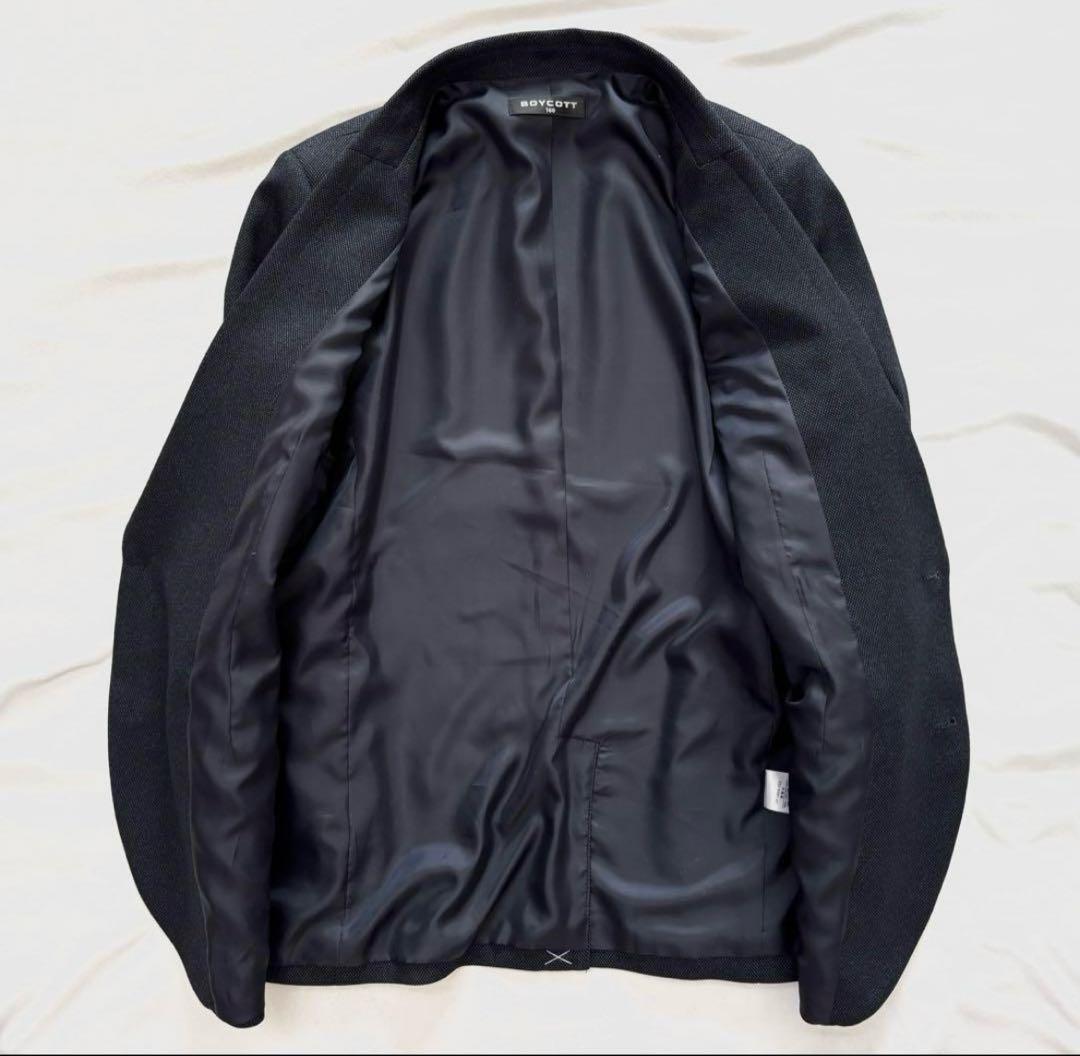 極美品！160 ボイコット BOYCOTT フォーマル　スーツ 男の子 卒業式