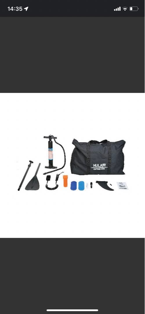 キャプテンスタッグX HULAダブルネーム　サップ