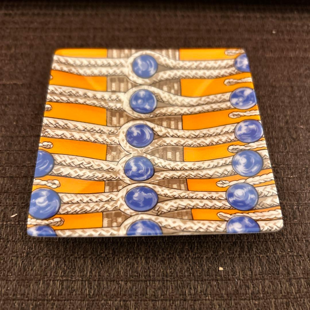 エルメス　ブランデンブルク　スクエアプレート　デザートプレート　プチトレイ