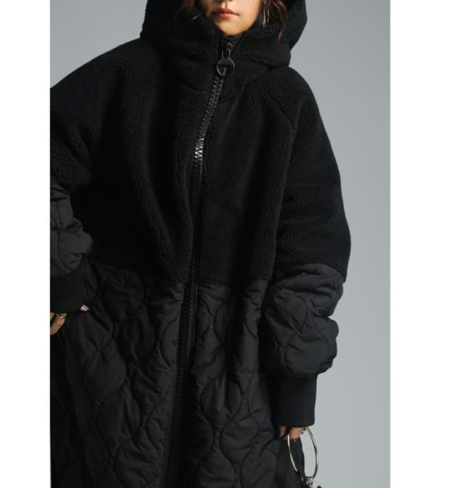 ★試着のみ★新品同様★antiqua ロング ボア コート