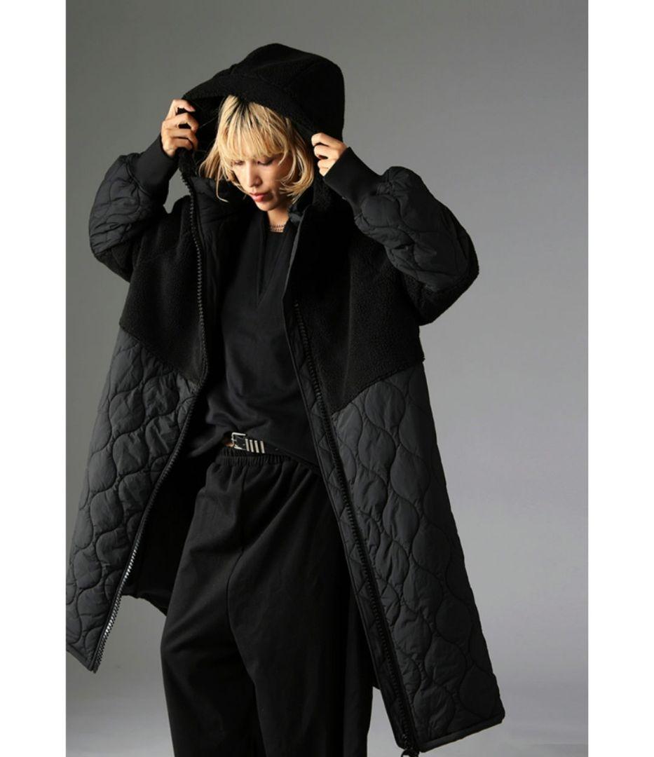 ★試着のみ★新品同様★antiqua ロング ボア コート