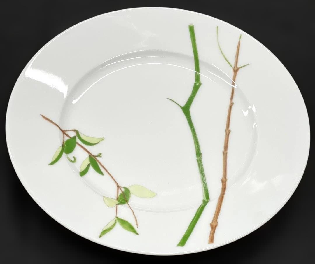 リモージュ　レイノー　ベルデュラス　22ｃｍプレート4枚セット