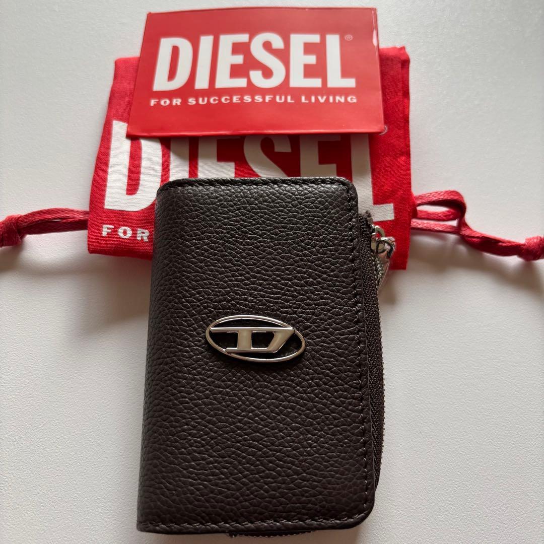 【新品】【定価26400円】 ディーゼル カウレザー キーケース ケース