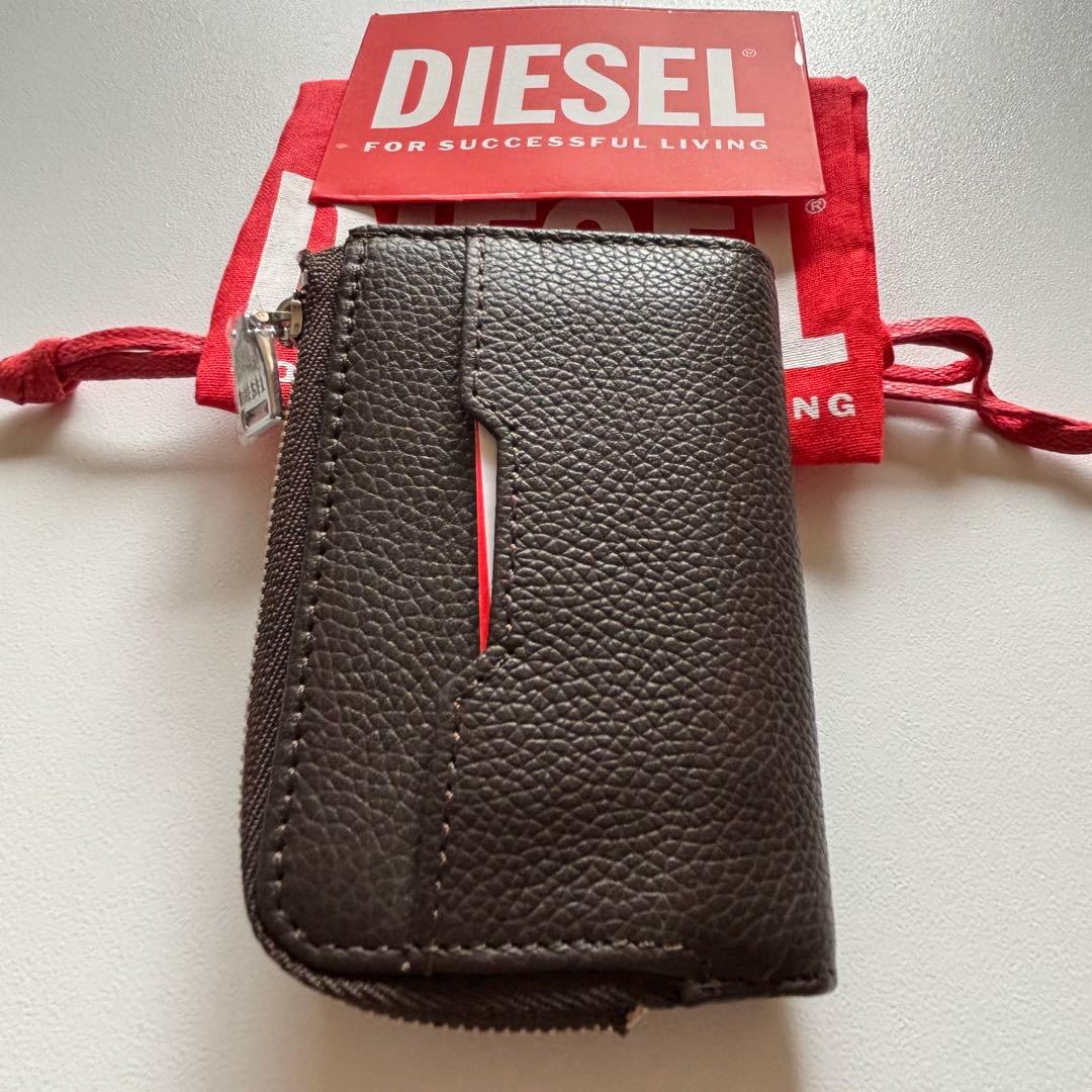 【新品】【定価26400円】 ディーゼル カウレザー キーケース ケース