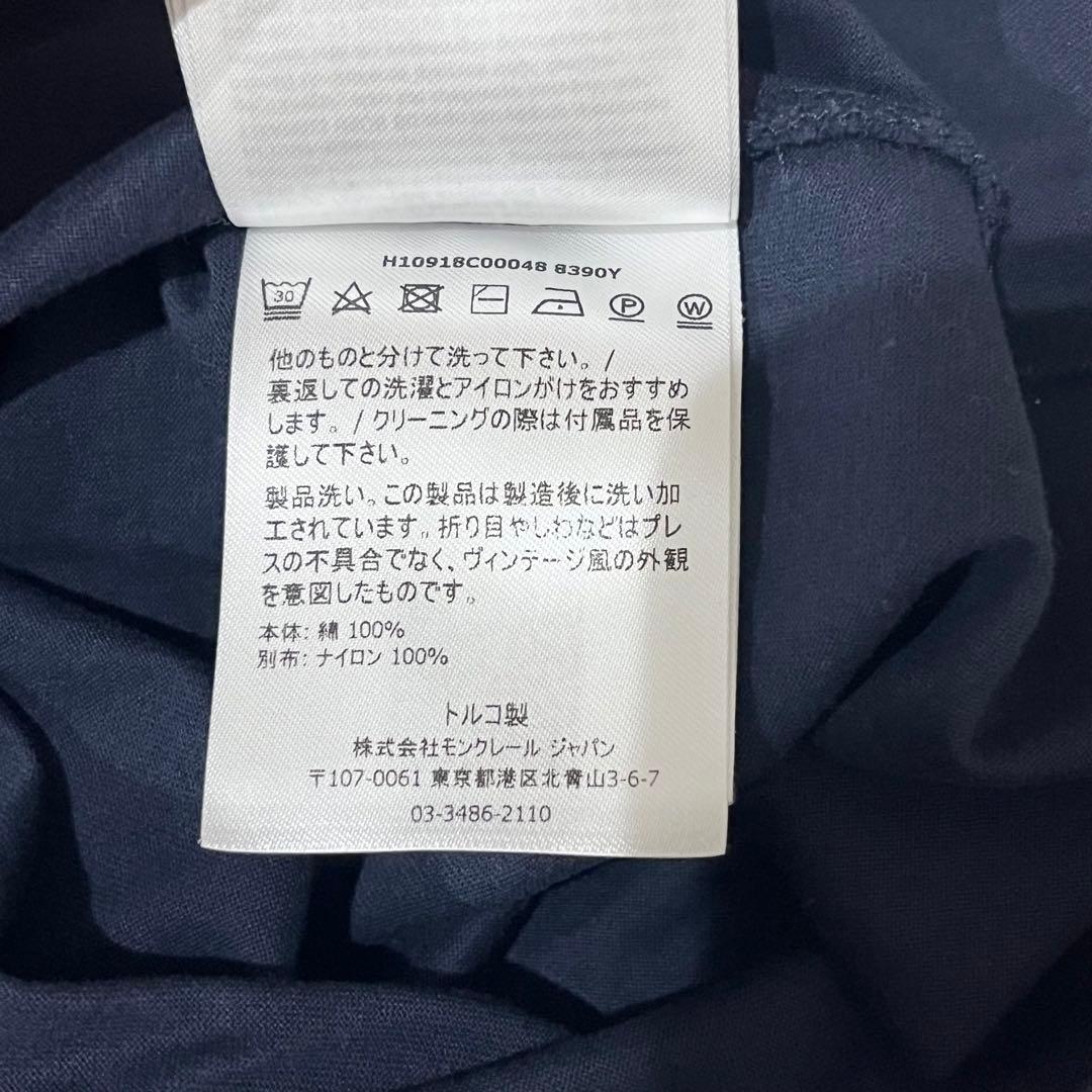 【美品/XL!!】モンクレール　tシャツ ナイロンポケット　オーバーサイズ