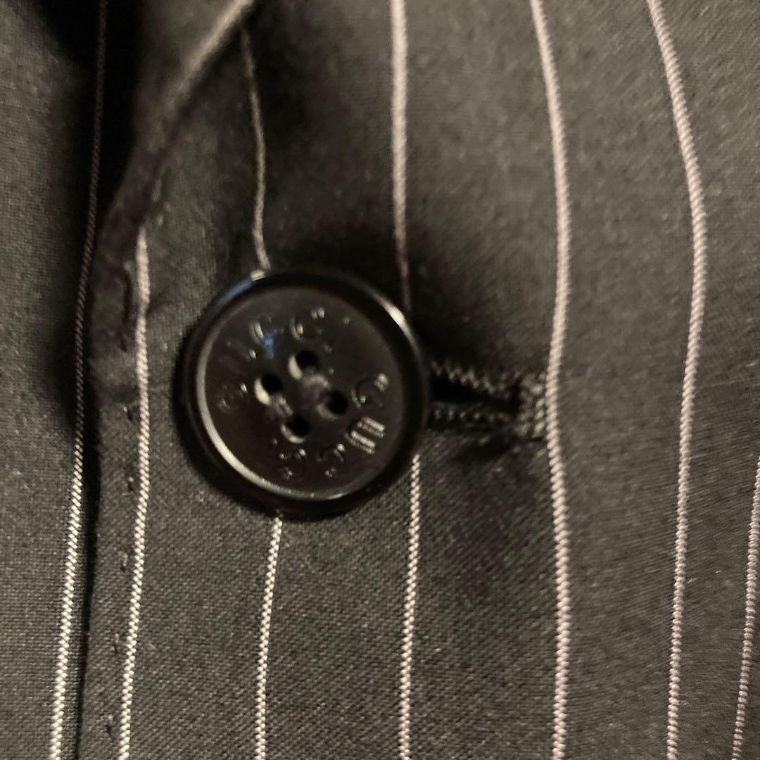 【古着】GUCCI　ストライプ　テーラード３釦 スーツ 【SIZE:52】