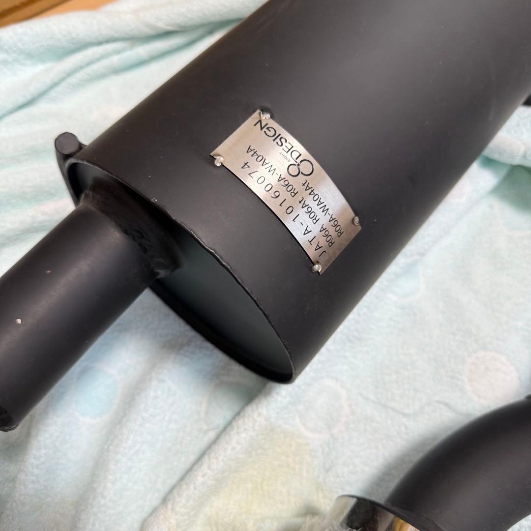 ハスラー用　エイトデザイン　マフラー　アタッチメント付き　MR31 NA用