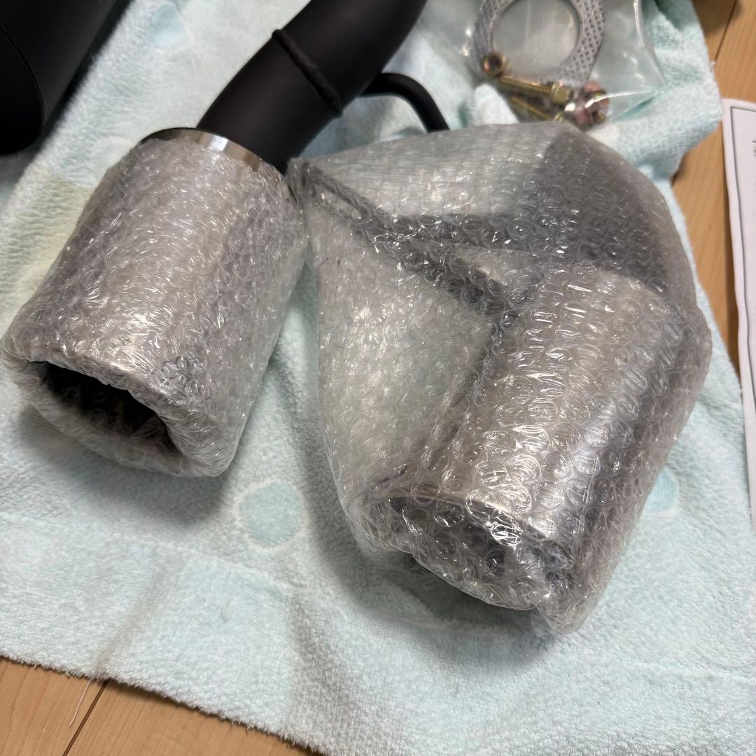 ハスラー用　エイトデザイン　マフラー　アタッチメント付き　MR31 NA用