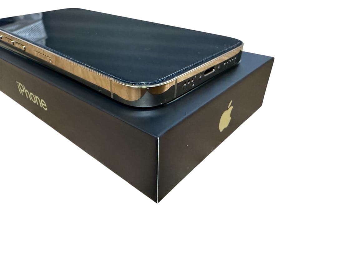 iPhone13pro 512GB ゴールド　バッテリー85% 元箱あり