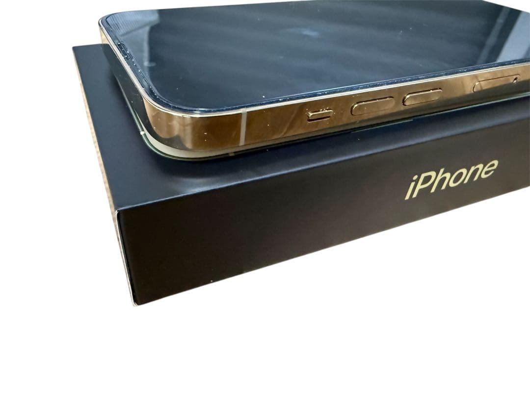 iPhone13pro 512GB ゴールド　バッテリー85% 元箱あり