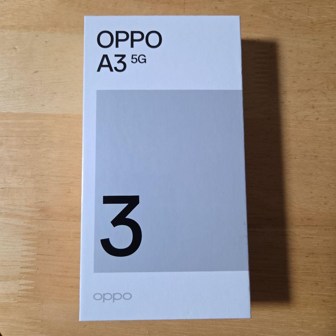 スマートフォン本体 OPPO A3 5G