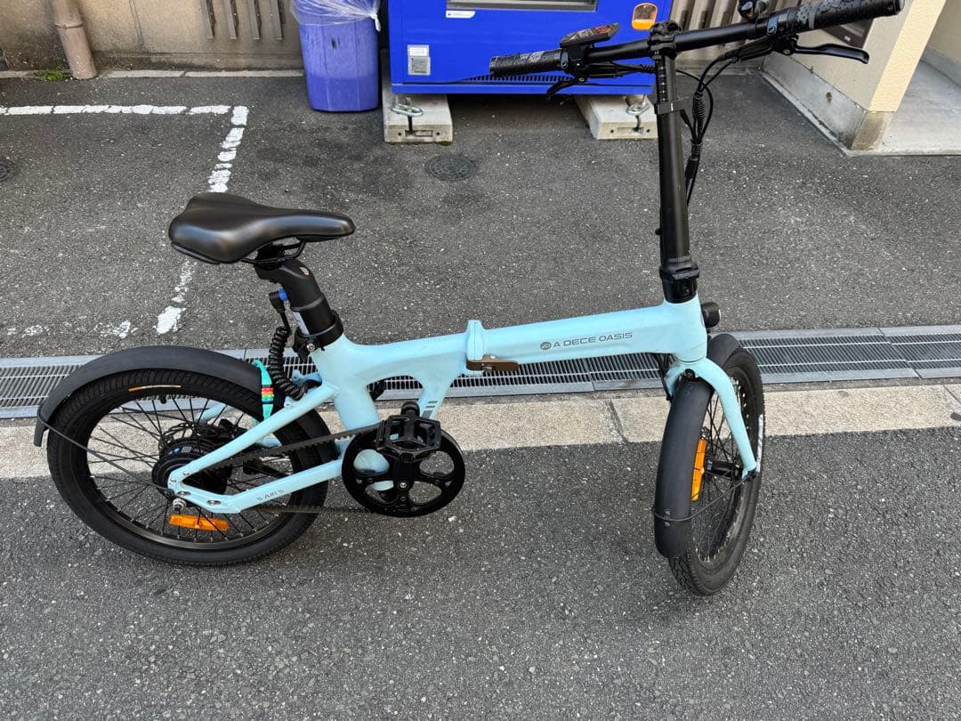 ADO Air 20 ブルー　折りたたみ電動アシスト自転車