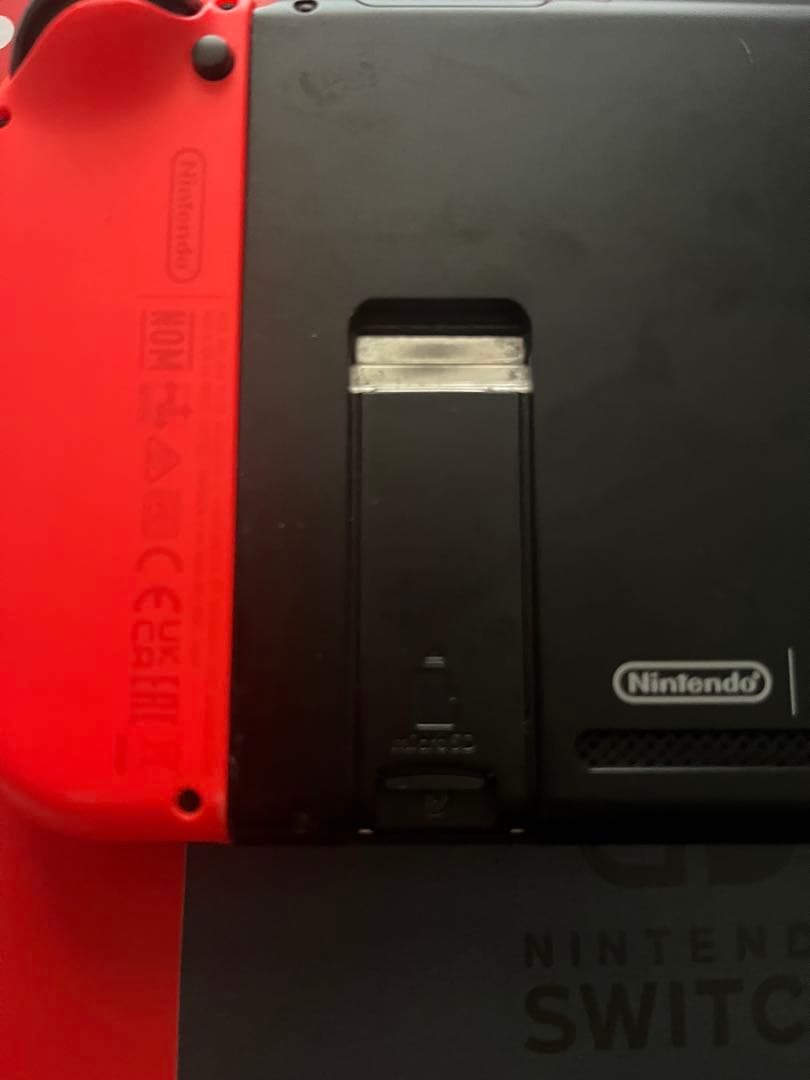 付属品完備/美品/Nintendo Switch 赤/青 本体　sdカード付