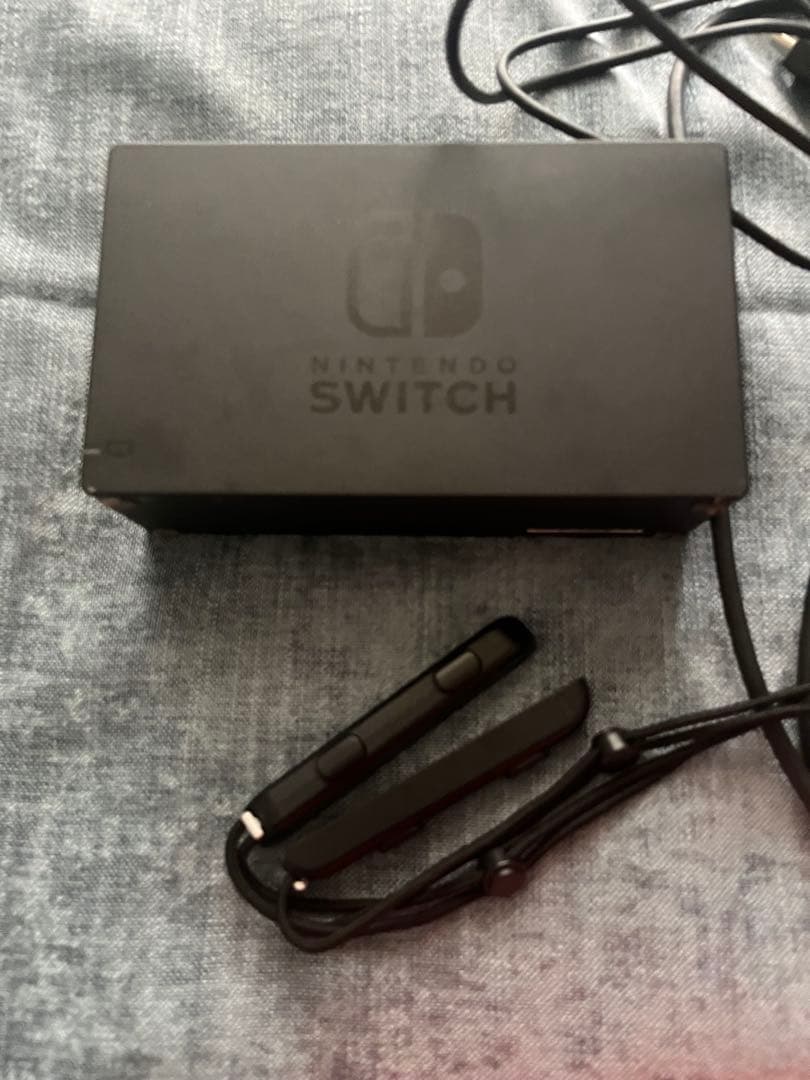 付属品完備/美品/Nintendo Switch 赤/青 本体　sdカード付