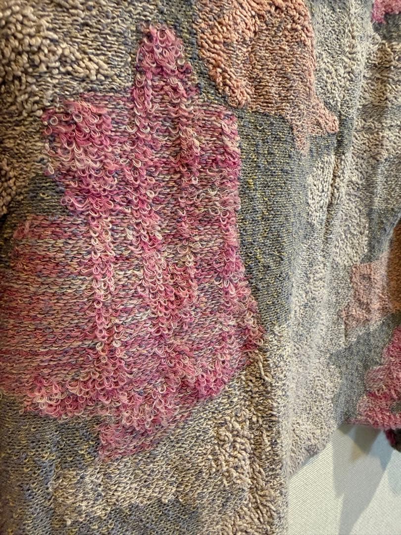 【春色】 Mame Kurogouchi ハイネック トップス ピンク