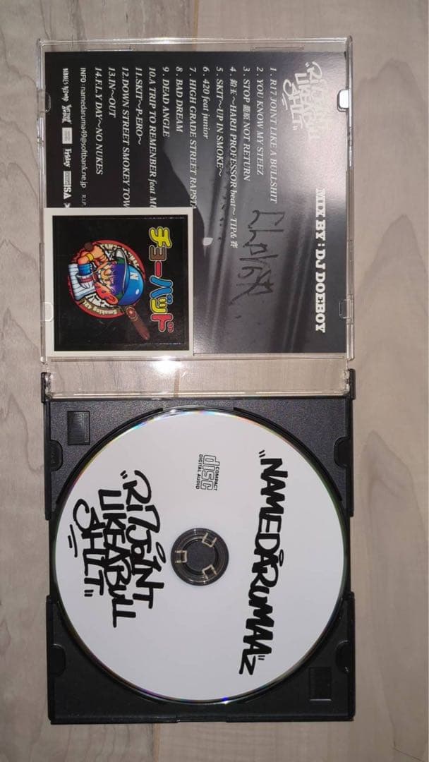 R17 JOINT LIKE A BULLSHIT 舐達磨　美品　ステッカー有