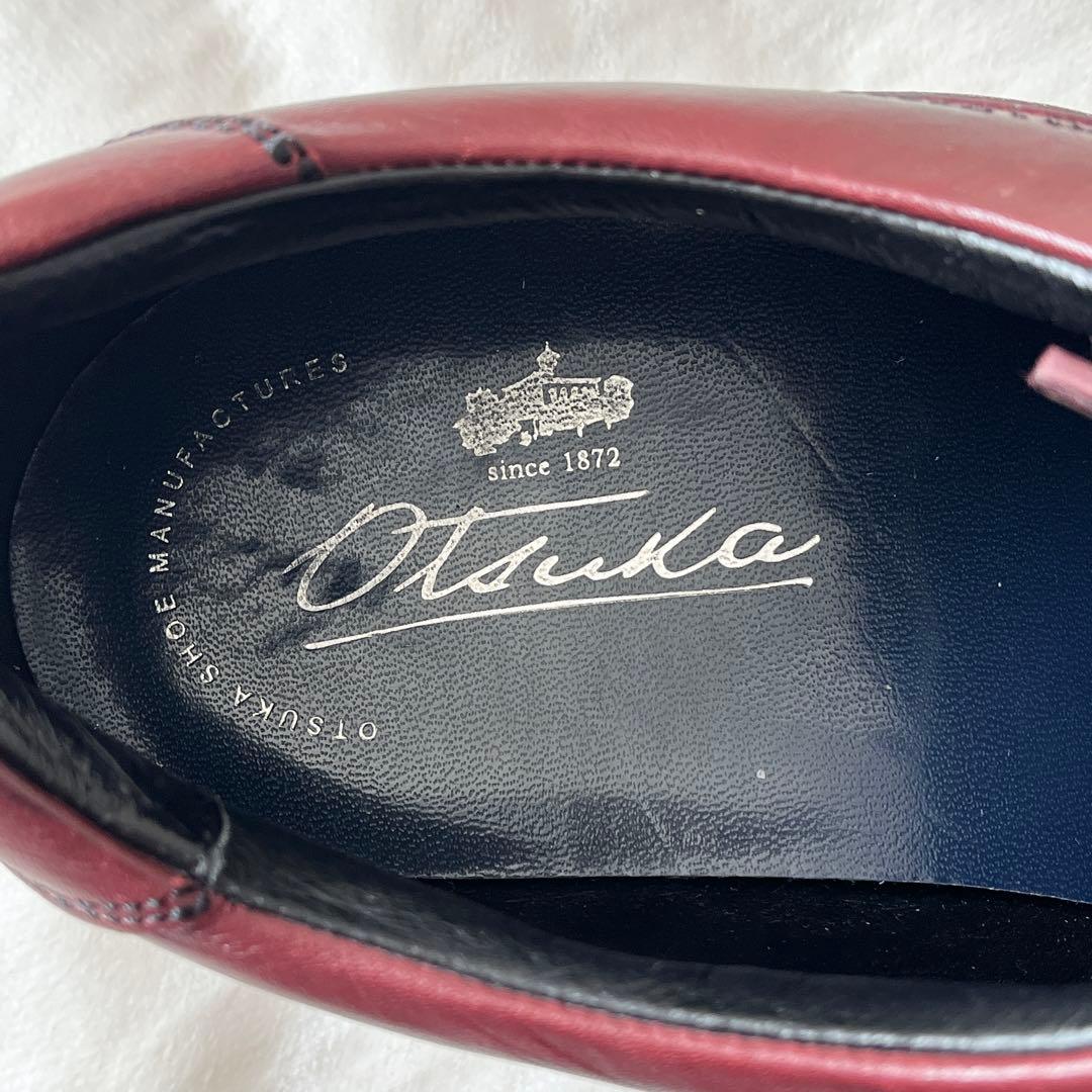 未使用級✨大塚製靴　OTSUKA レザースニーカー　OT-6019 ビジネス