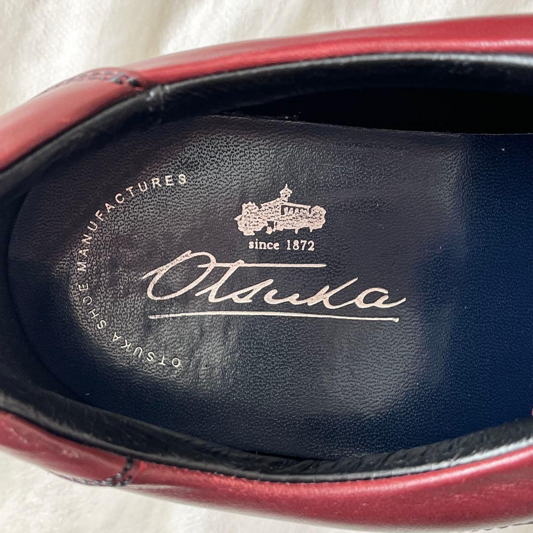 未使用級✨大塚製靴　OTSUKA レザースニーカー　OT-6019 ビジネス