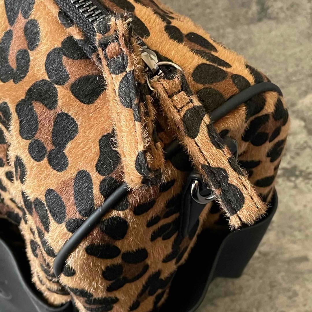 ★新品 送料込★パーリーゲイツ ボストン ロッカー バッグ レオパード柄