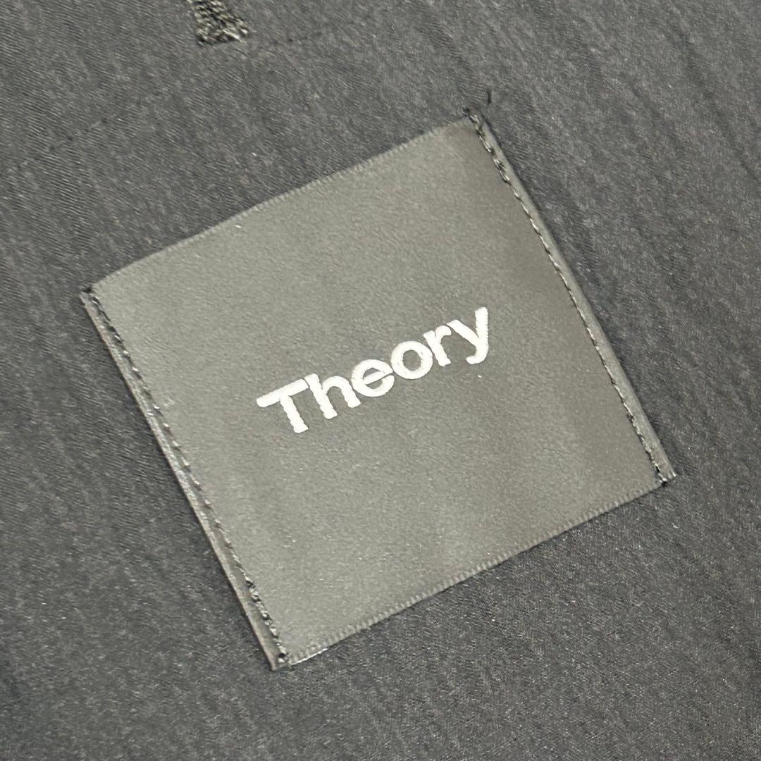 m6433【セオリー KELSO 21AW】シアサッカー ストレッチ 洗濯可 黒