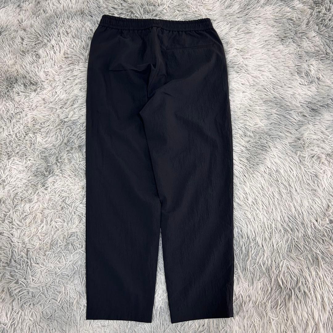 m6433【セオリー KELSO 21AW】シアサッカー ストレッチ 洗濯可 黒