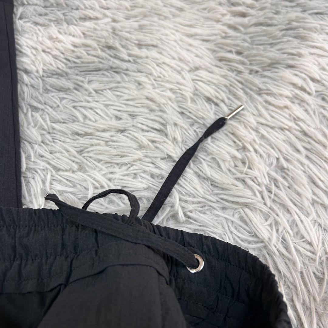 m6433【セオリー KELSO 21AW】シアサッカー ストレッチ 洗濯可 黒