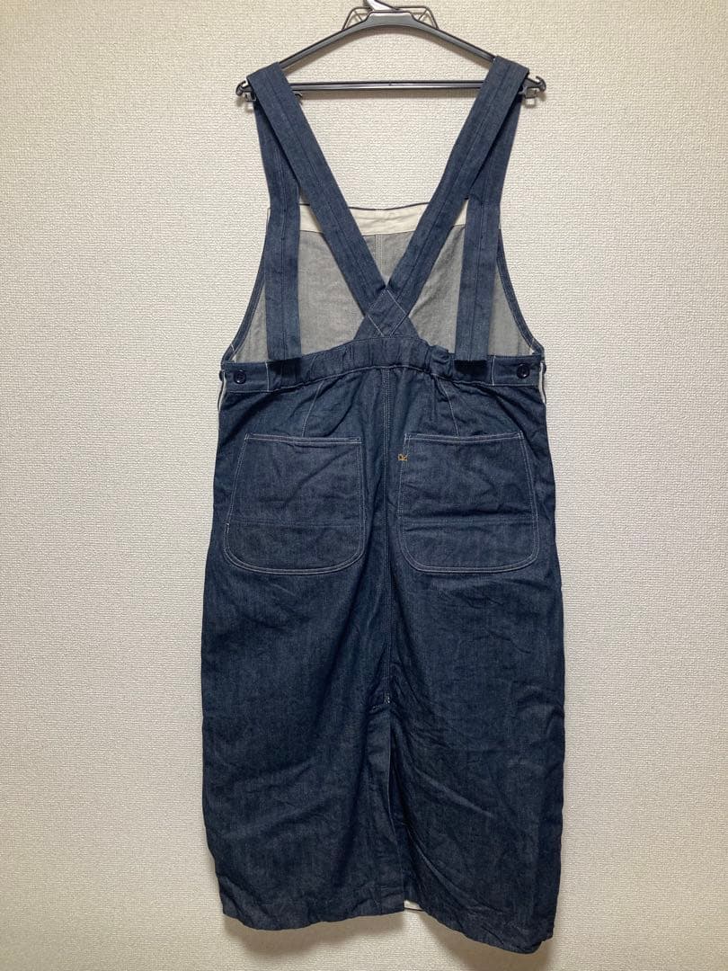 45r デニムのジャンパースカート