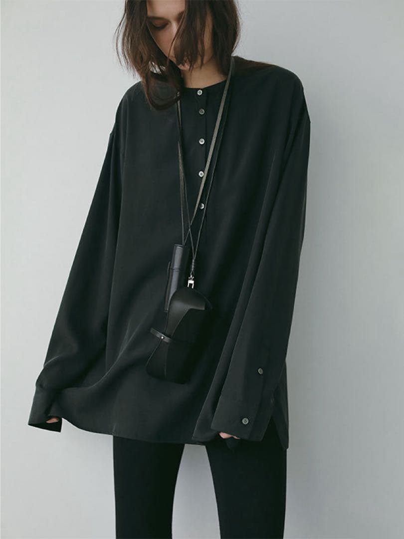 【新品未使用】ETRE TOKYO タンドレザーリップケース ブラック