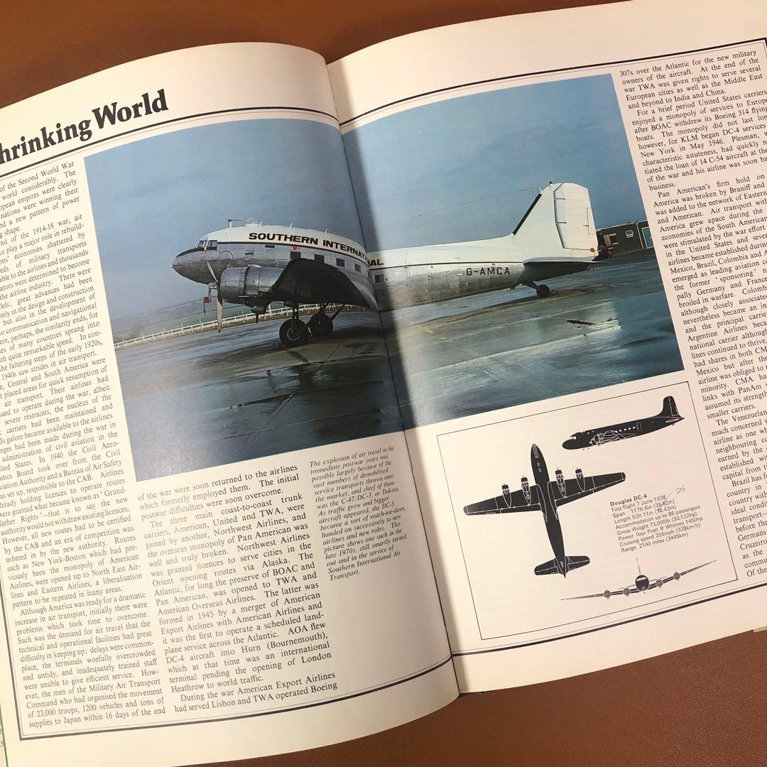 The Illustrated History of Air Travel 洋書