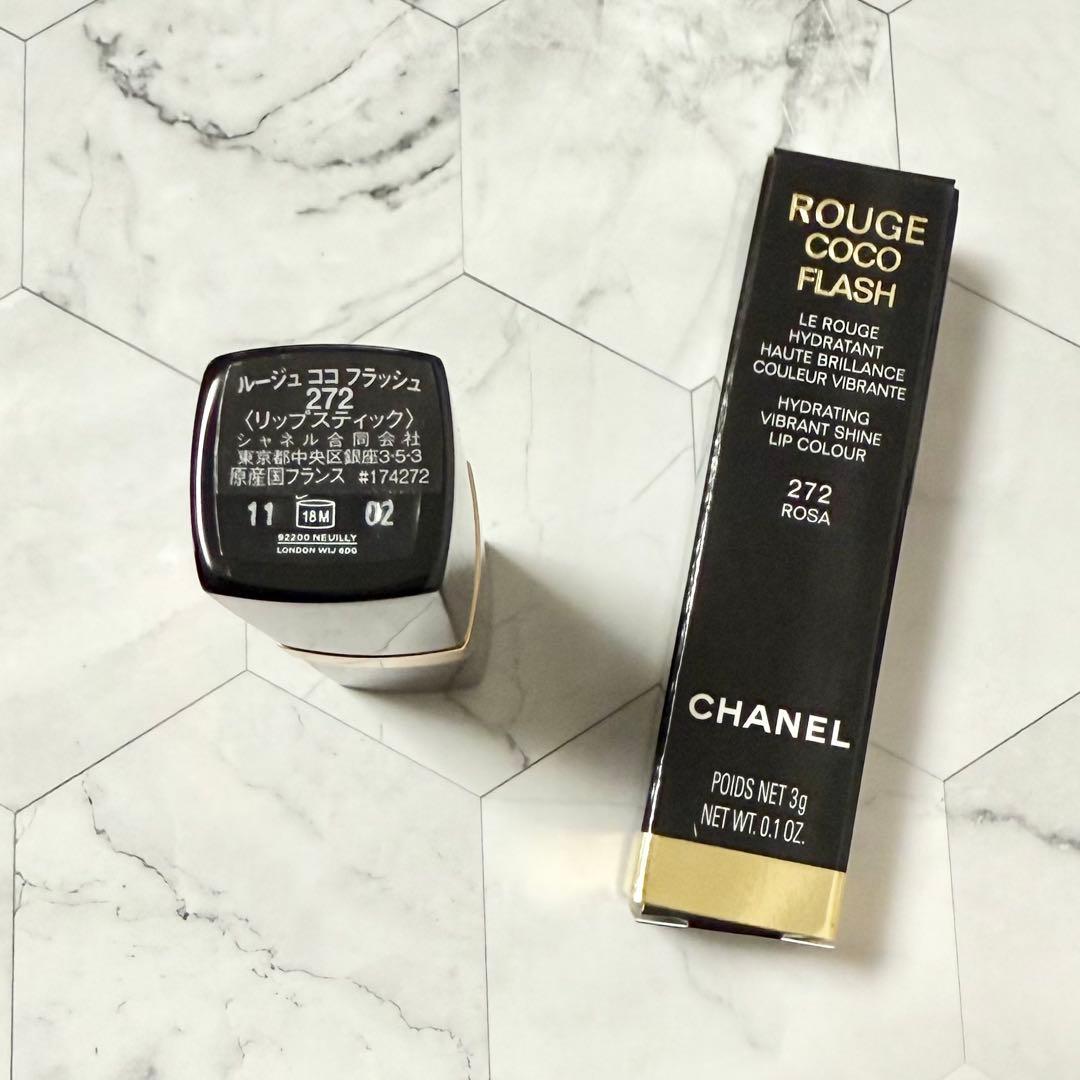 新品未使用完売品CHANEL シャネル ルージュ ココ フラッシュ 272 ロザ