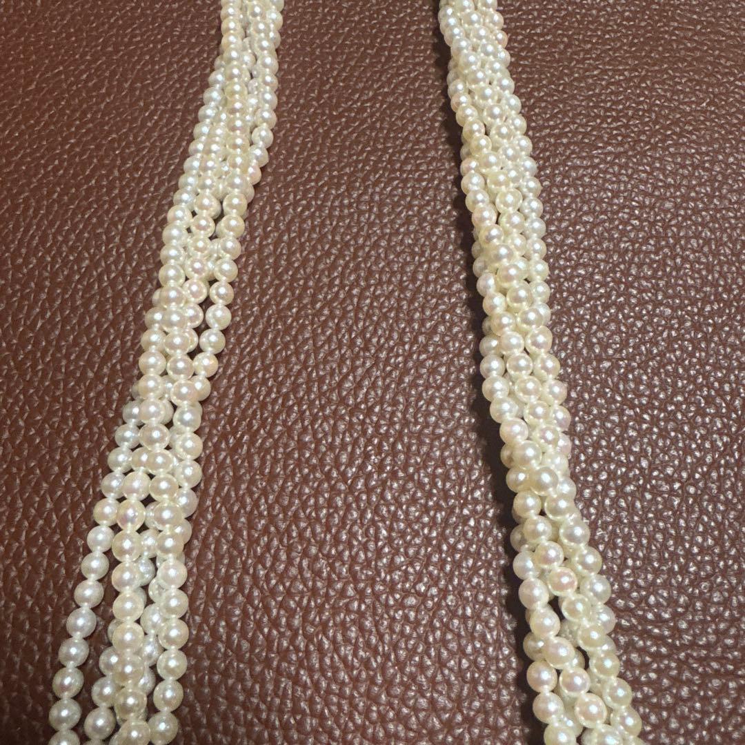 アコヤ真珠 5連ネックレス