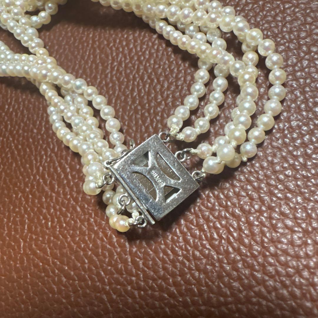 アコヤ真珠 5連ネックレス