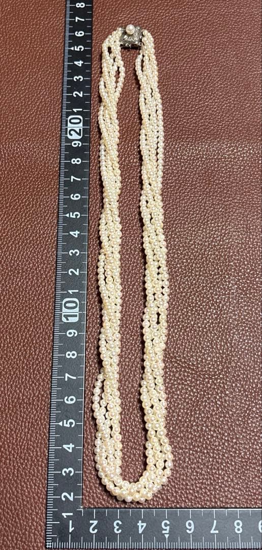 アコヤ真珠 5連ネックレス