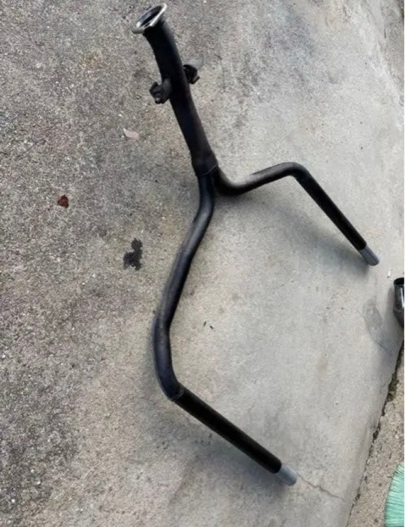 N　フル鉄リアストレートマフラー50.8π 18クラウン