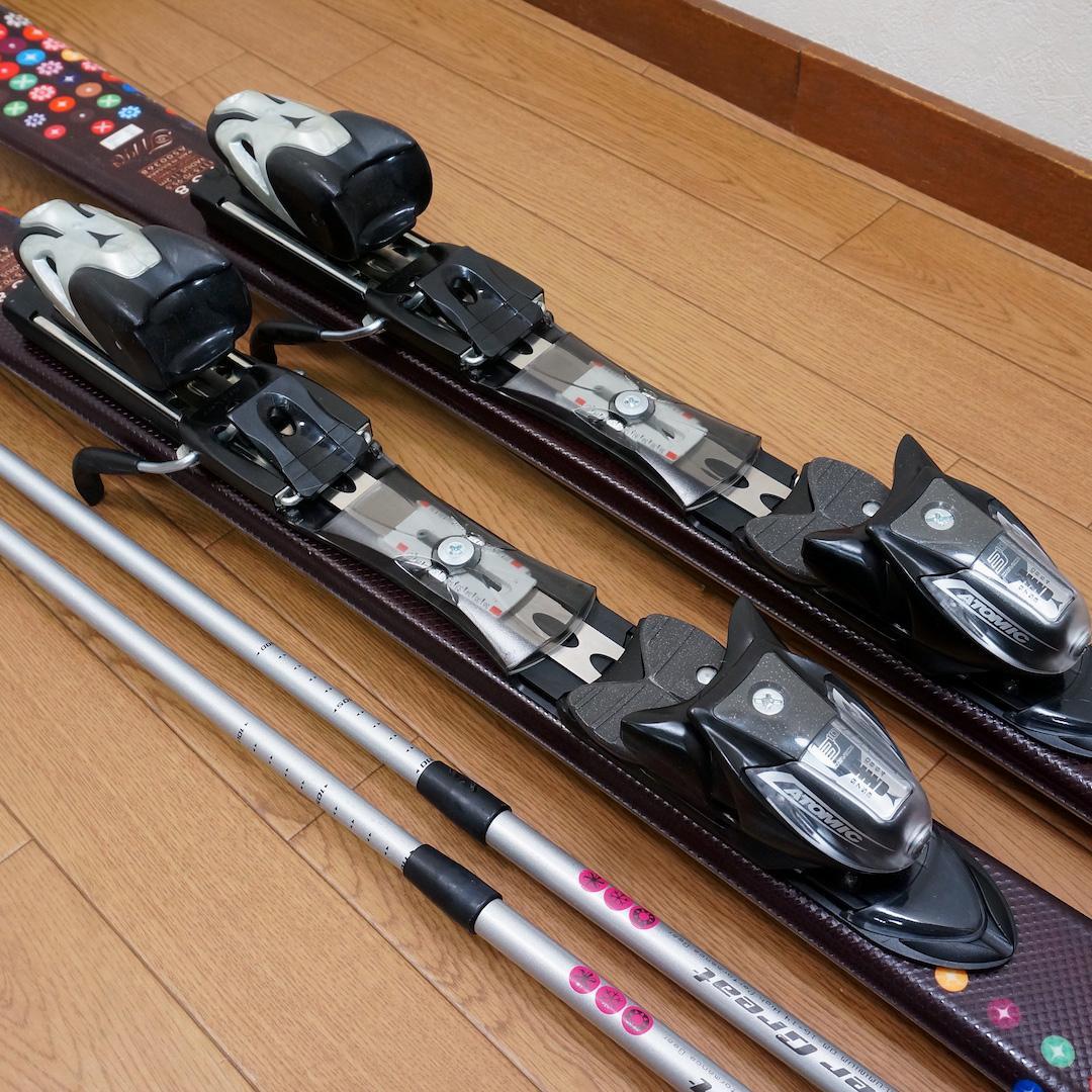 メンテ済 138cm靴24～24.5cm DYNAMIC スキーセット (140