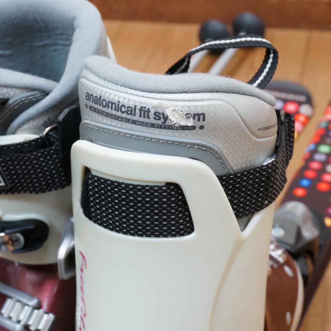 メンテ済 138cm靴24～24.5cm DYNAMIC スキーセット (140