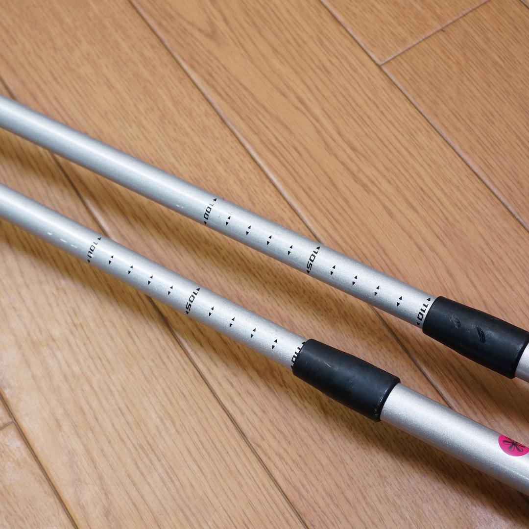 メンテ済 138cm靴24～24.5cm DYNAMIC スキーセット (140