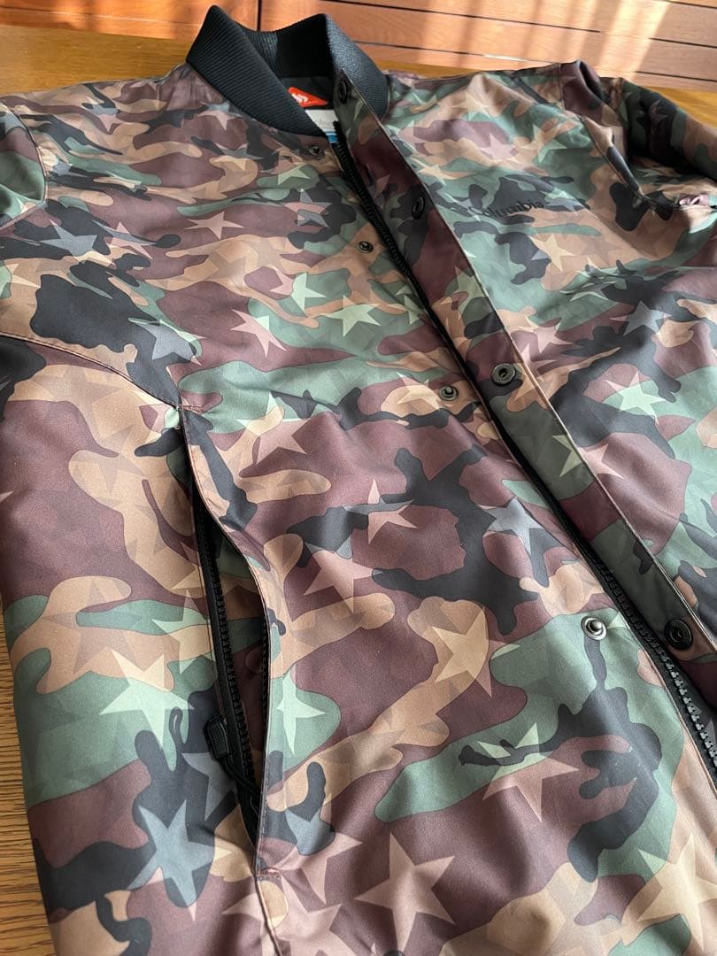 Columbia コロンビア×アトモス 撥水　MA-1ブルゾン M