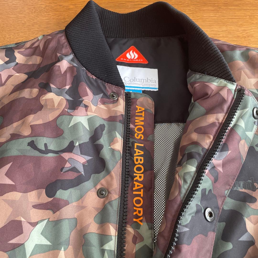 Columbia コロンビア×アトモス 撥水　MA-1ブルゾン M