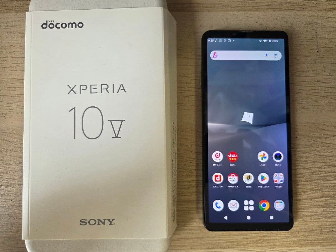 Sony Xperia 10 V docomo ブラック 本体