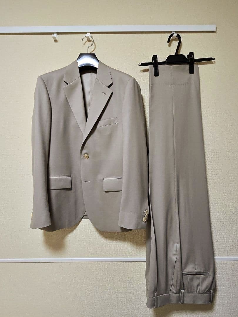 【美品】Cornier Super130's WOOL ジャケット&スラックス